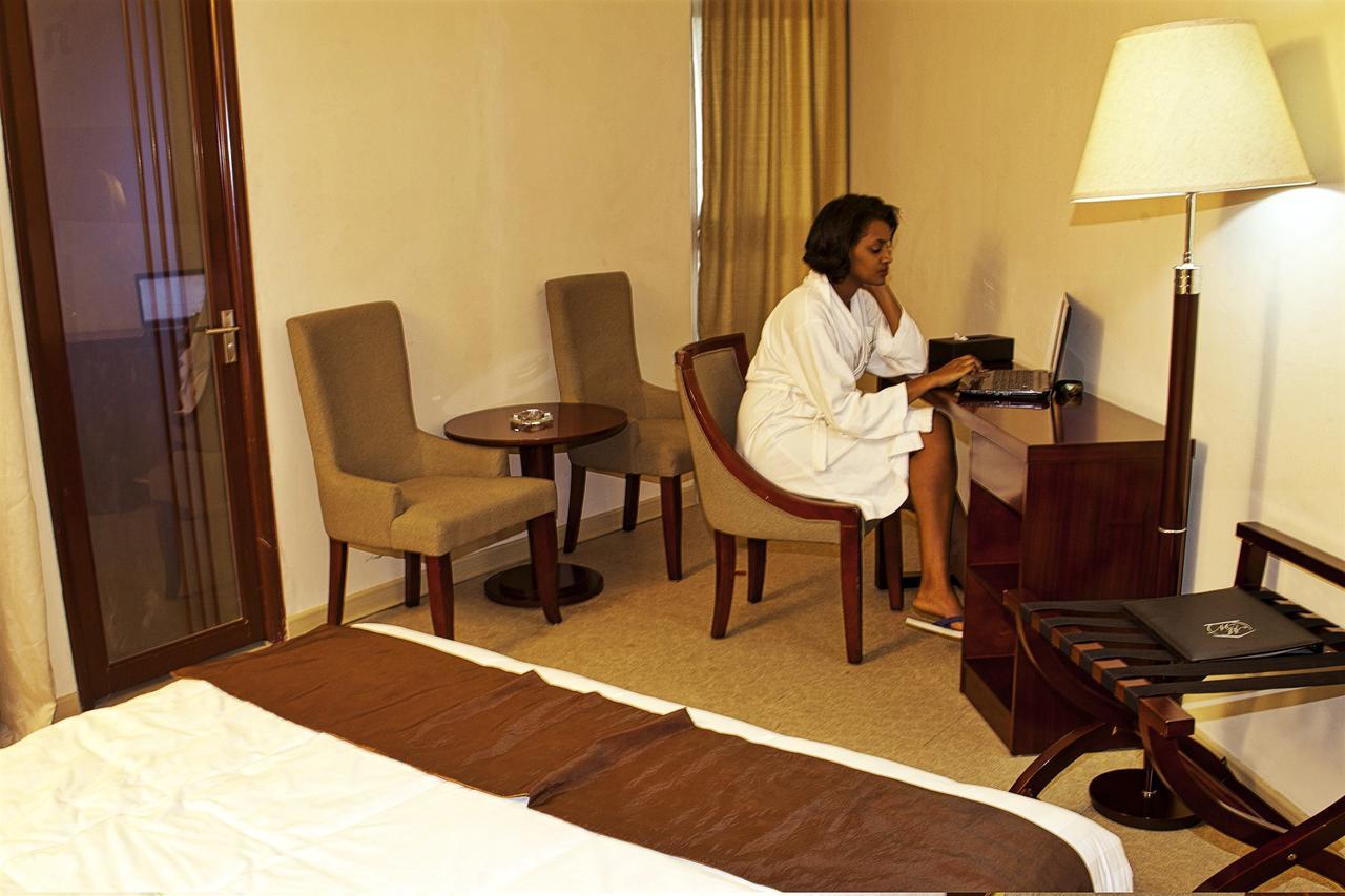 Manrashiwa Hotel Addis Ababa Oda fotoğraf